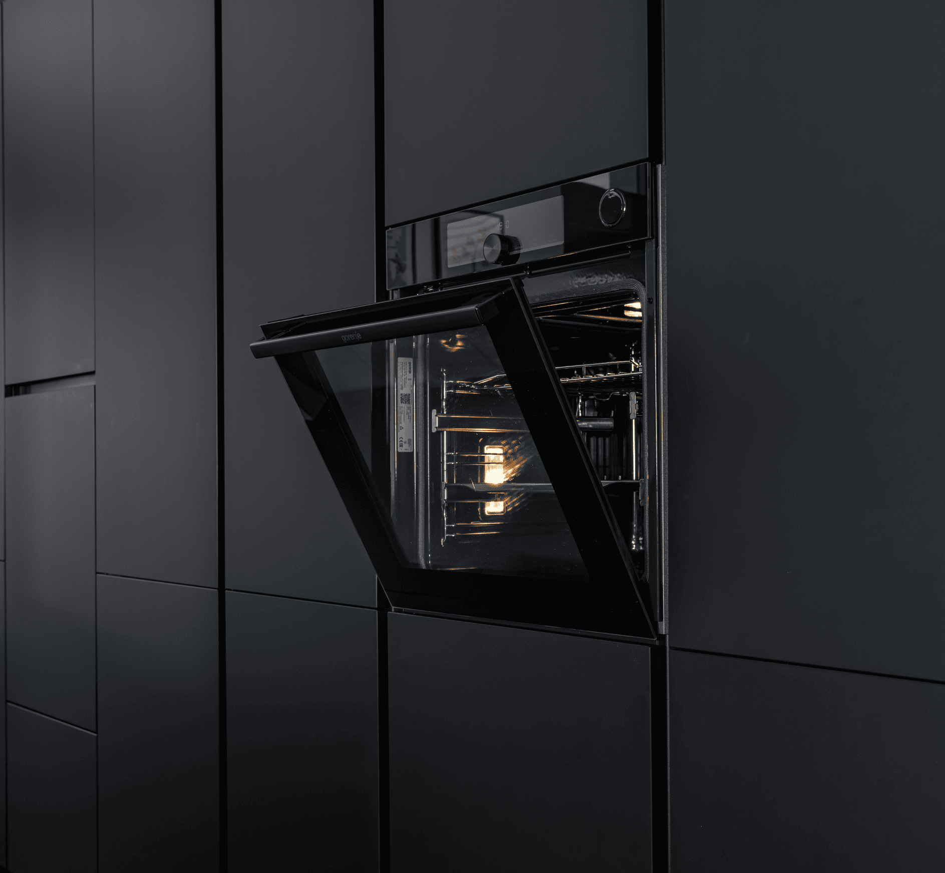 Architekturfotografie der Küche mit Lichtsituation am Abend in Neumarkt